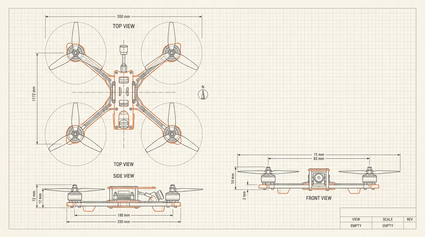 Multirotor blueprint