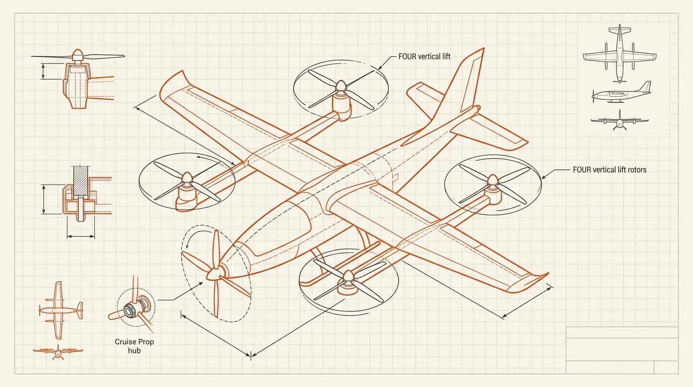 VTOL blueprint