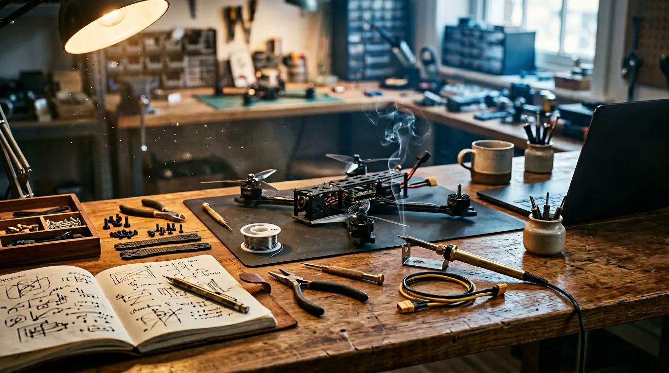 Drone research workbench
